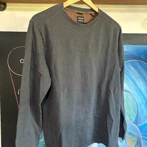 Prana Dark Grey LS Shirt